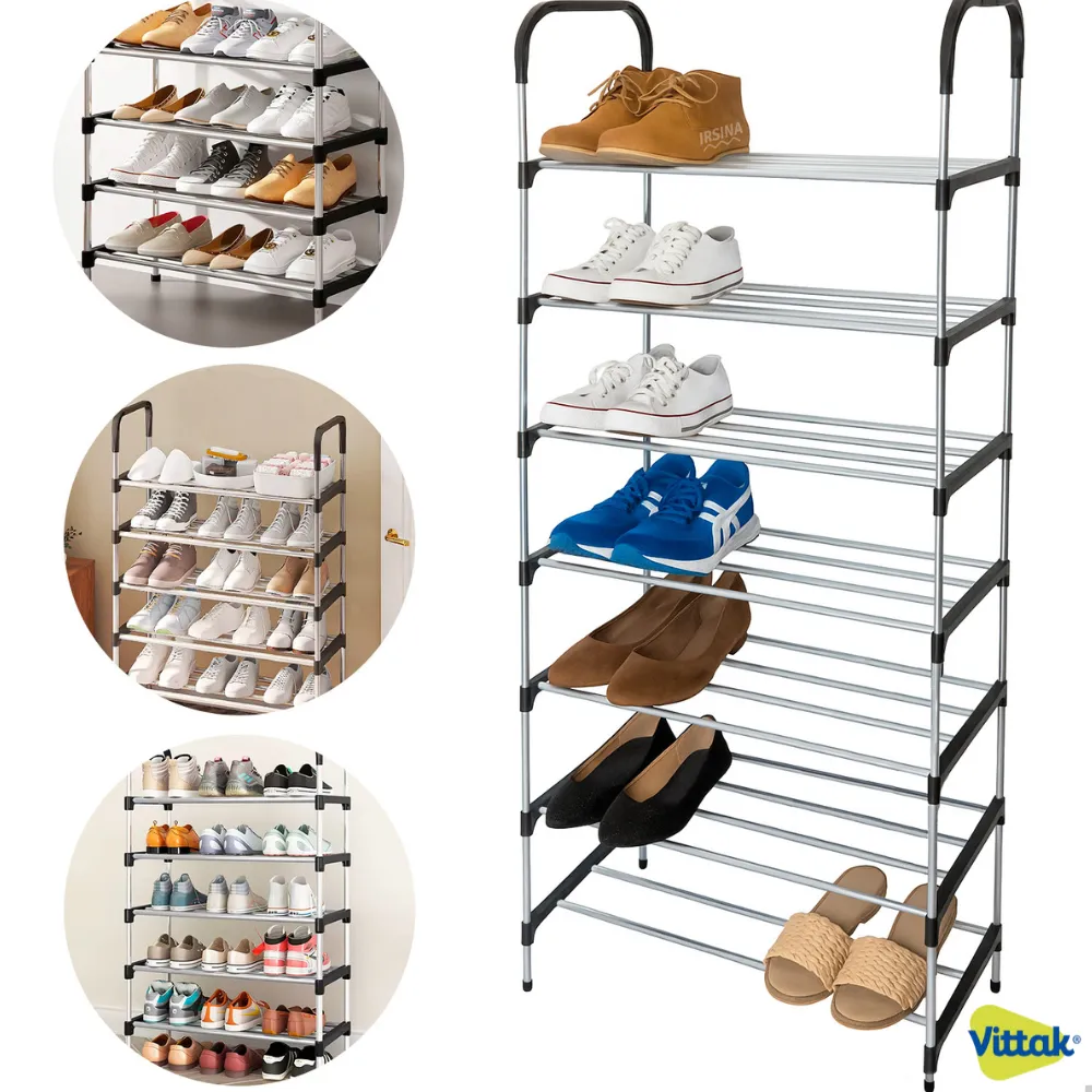 Vittak Sapateira 7 Andares Organizador Calçados Multiuso Vertical Prateleiras 21 Pares (Mercadolivre)